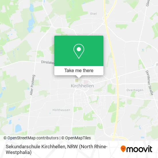 Карта Sekundarschule Kirchhellen