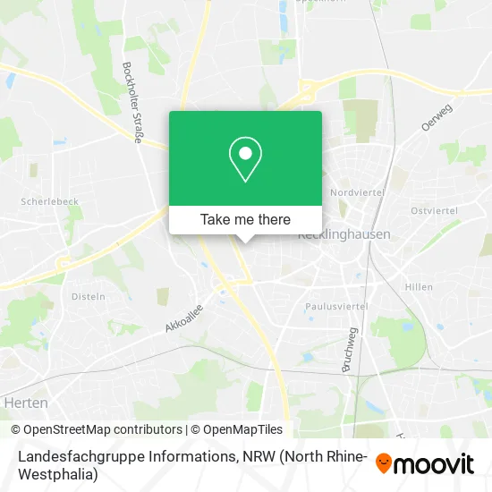 Landesfachgruppe Informations map