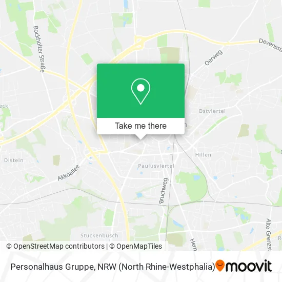 Карта Personalhaus Gruppe