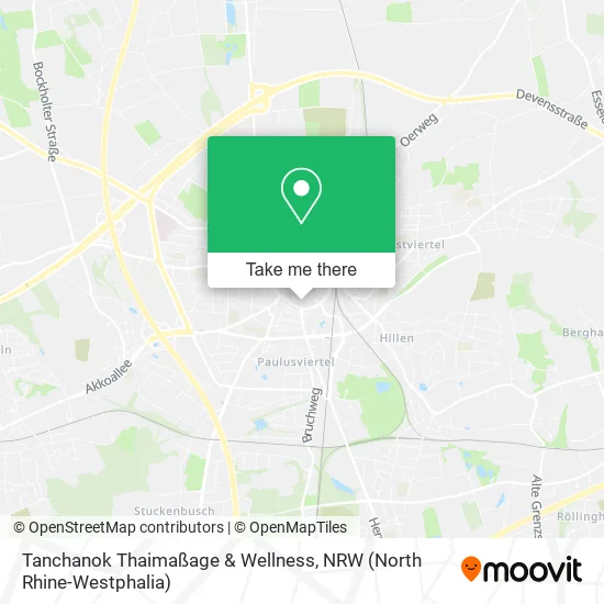 Карта Tanchanok Thaimaßage & Wellness