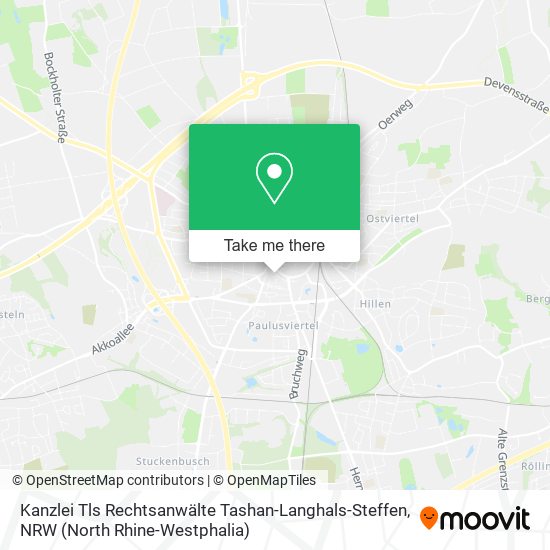 Kanzlei Tls Rechtsanwälte Tashan-Langhals-Steffen map