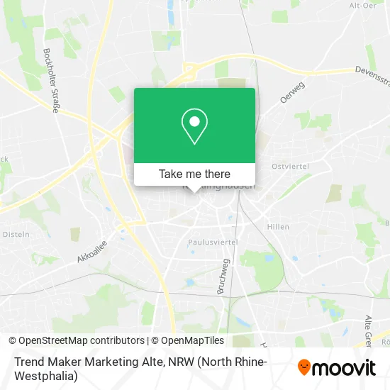 Карта Trend Maker Marketing Alte