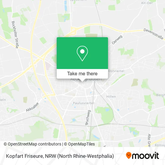 Карта Kopfart Friseure
