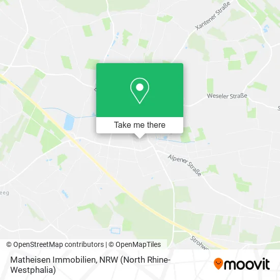 Карта Matheisen Immobilien