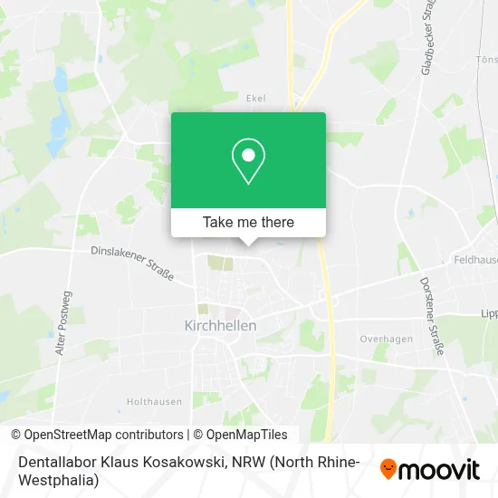 Dentallabor Klaus Kosakowski map