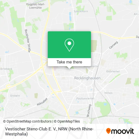 Карта Vestischer Steno-Club E. V.