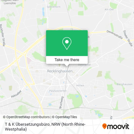 T & K Übersetzungsbüro map