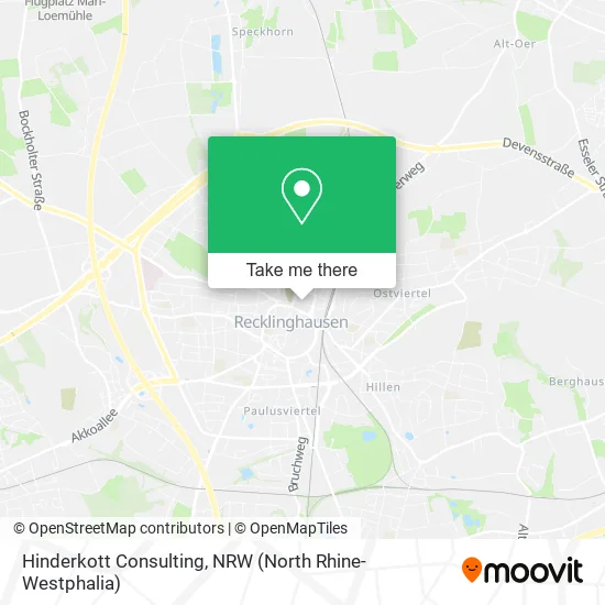 Карта Hinderkott Consulting