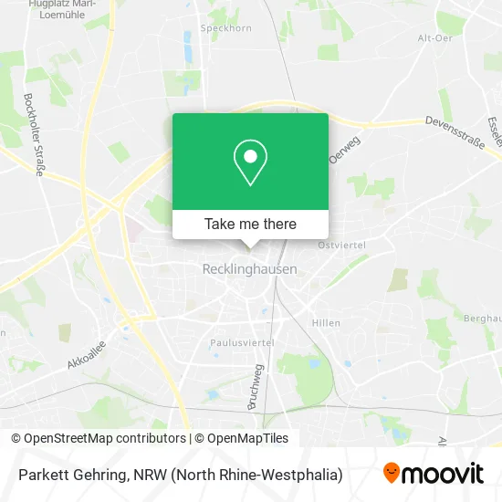 Карта Parkett Gehring