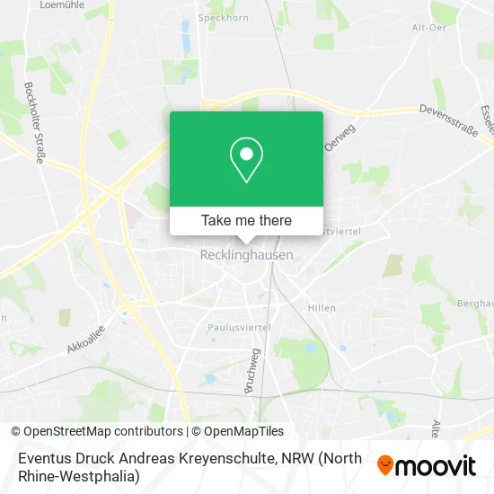 Карта Eventus Druck Andreas Kreyenschulte