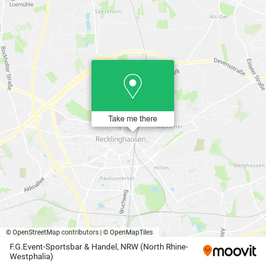 Карта F.G.Event-Sportsbar & Handel