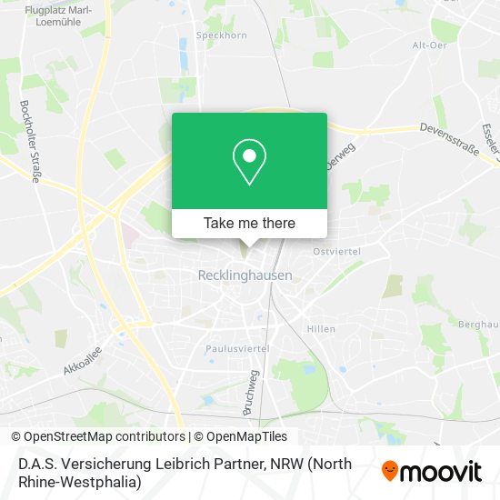 Карта D.A.S. Versicherung Leibrich Partner