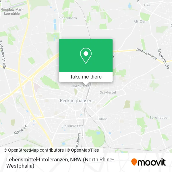 Lebensmittel-Intoleranzen map