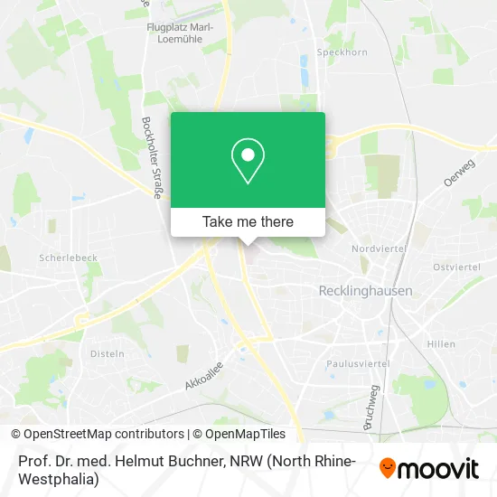 Карта Prof. Dr. med. Helmut Buchner