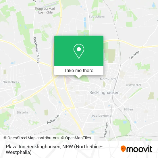 Карта Plaza Inn Recklinghausen