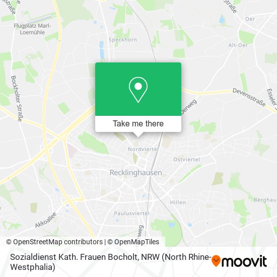 Sozialdienst Kath. Frauen Bocholt map