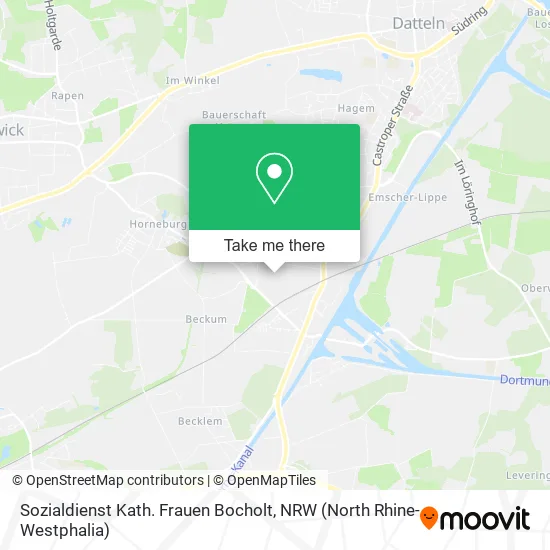 Sozialdienst Kath. Frauen Bocholt map