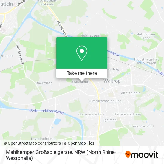 Карта Mahlkemper Großspielgeräte