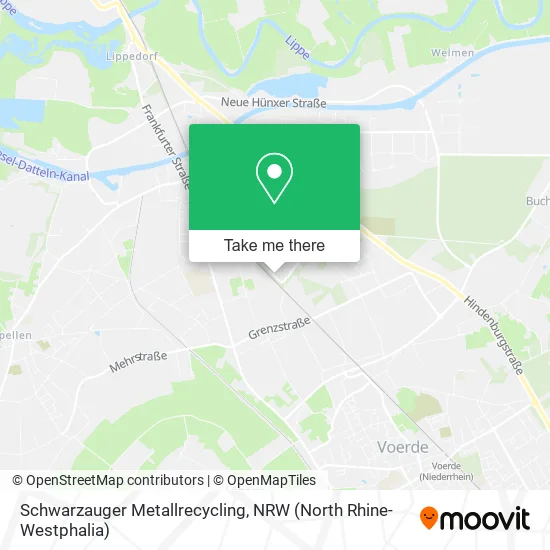 Карта Schwarzauger Metallrecycling