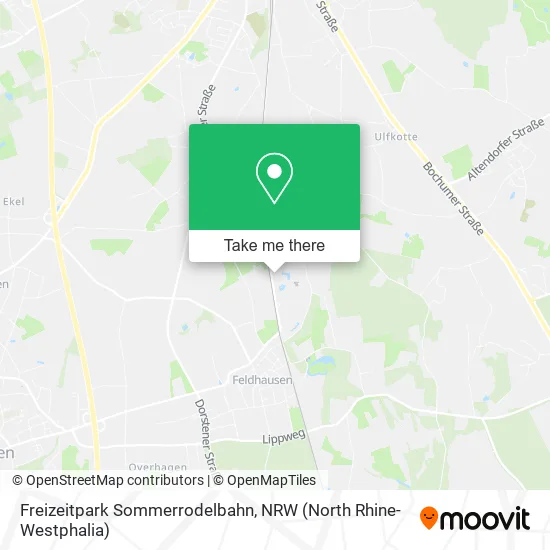 Карта Freizeitpark Sommerrodelbahn