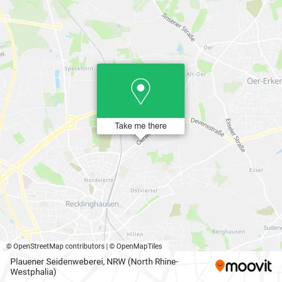 Карта Plauener Seidenweberei