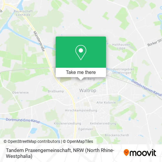 Карта Tandem Praxengemeinschaft