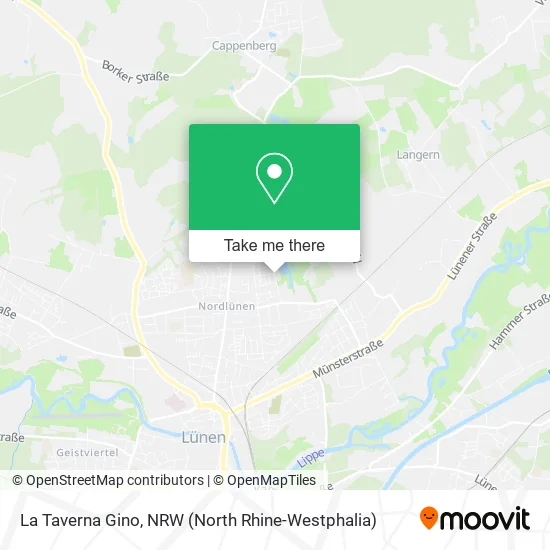 Карта La Taverna Gino