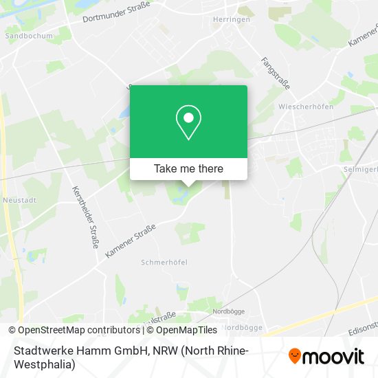 Stadtwerke Hamm GmbH map