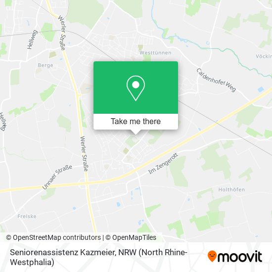 Seniorenassistenz Kazmeier map