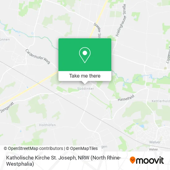 Katholische Kirche St. Joseph map