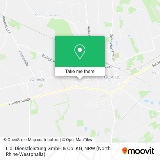 Lidl Dienstleistung GmbH & Co. KG map