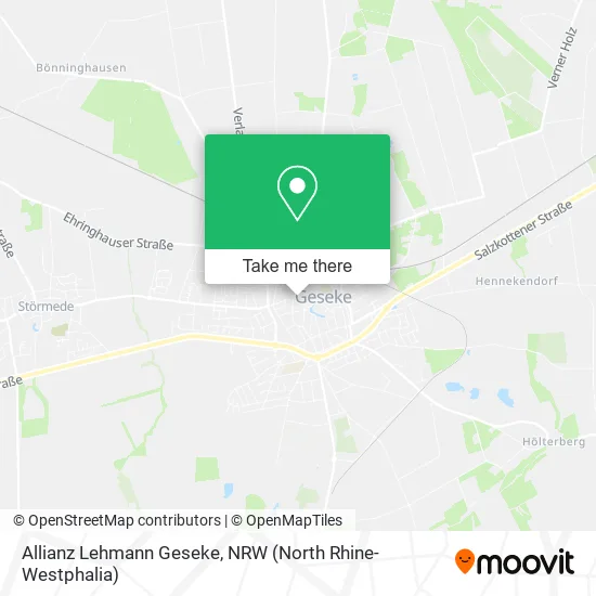 Карта Allianz Lehmann Geseke