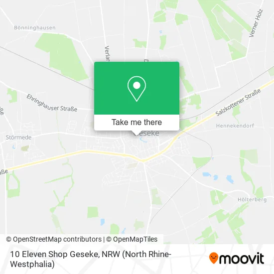 Карта 10 Eleven Shop Geseke