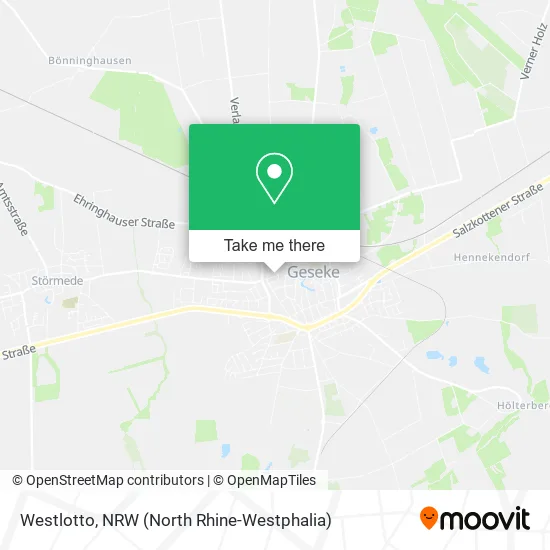 Westlotto map