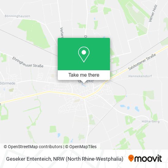 Карта Geseker Ententeich