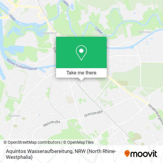 Aquintos Wasseraufbereitung map