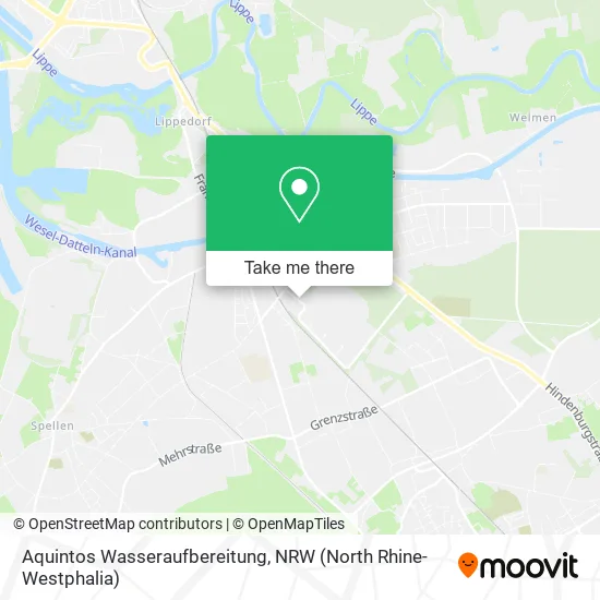 Карта Aquintos Wasseraufbereitung