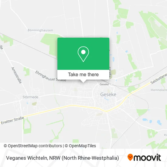 Veganes Wichteln map