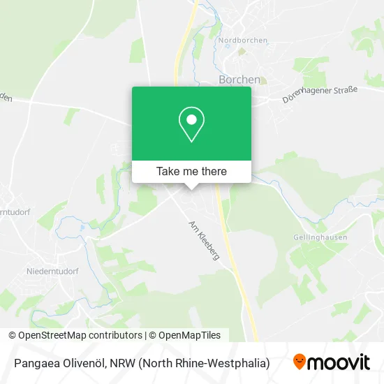 Карта Pangaea Olivenöl