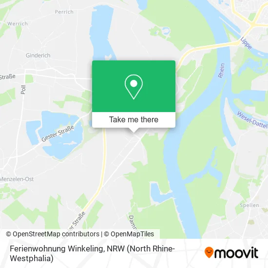 Карта Ferienwohnung Winkeling