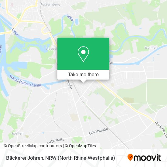 Bäckerei Jöhren map