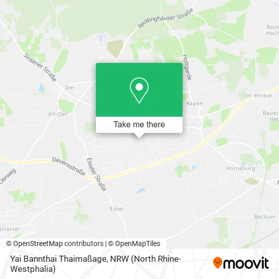 Карта Yai Bannthai Thaimaßage