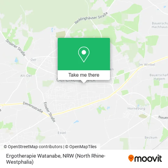 Карта Ergotherapie Watanabe