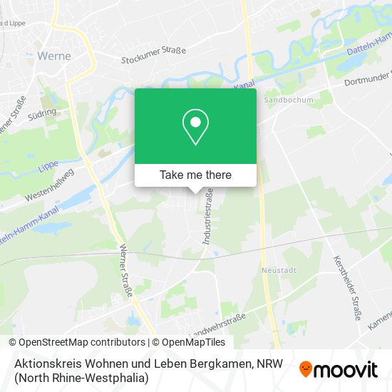 Aktionskreis Wohnen und Leben Bergkamen map