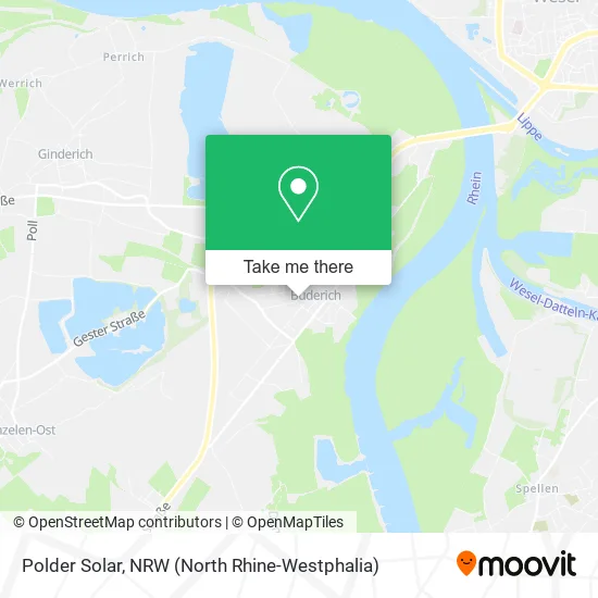 Карта Polder Solar