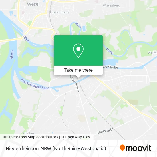 Карта Niederrheincon