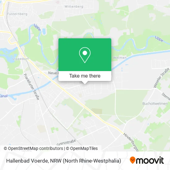 Карта Hallenbad Voerde