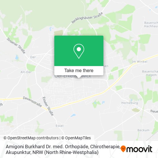 Amigoni Burkhard Dr. med. Orthopäde, Chirotherapie, Akupunktur map