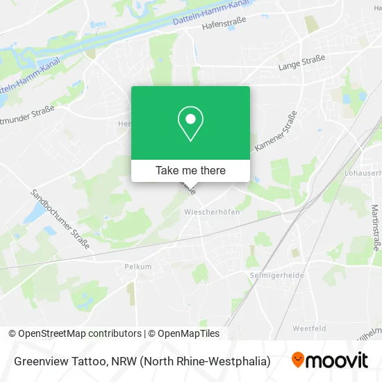 Карта Greenview Tattoo