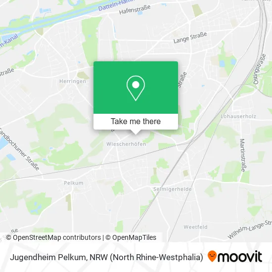 Карта Jugendheim Pelkum